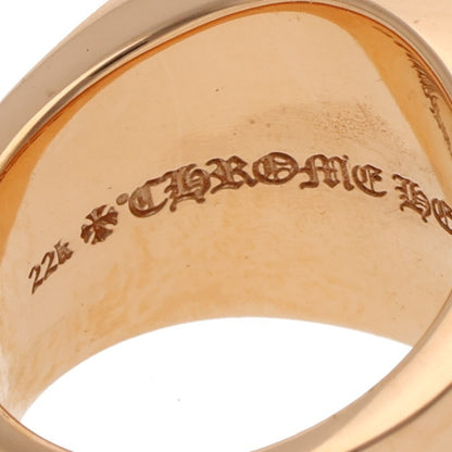 Chrome Hearts 22K Large Champion Diamond Ring Size JP 21