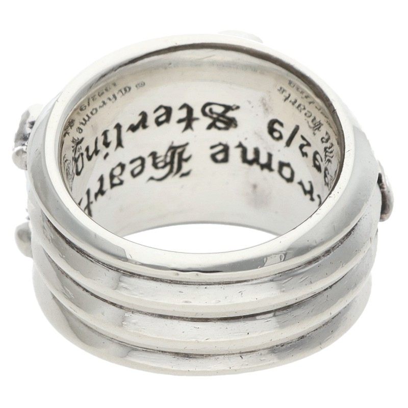 Chrome Hearts DAGGER Silver Ring Size 6.5