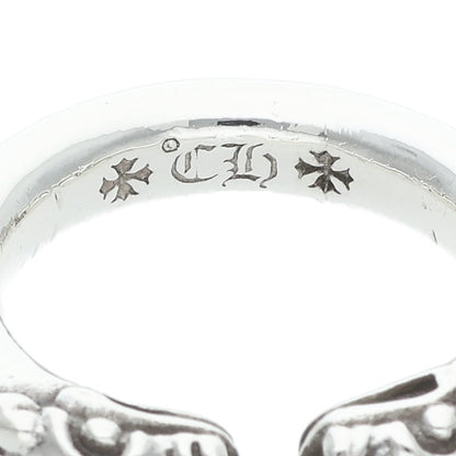 Chrome Hearts DOUBLE DOG Silver Ring Size ONE SIZE