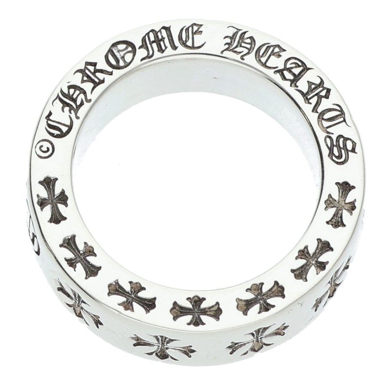 Chrome Hearts 6mm SPACER FOREVER Silver Ring Size ONE SIZE