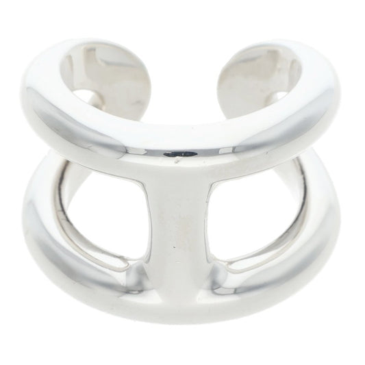 HERMES Osmose GM 925 Silver Ring Size 54