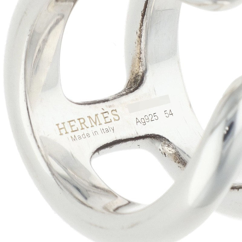 HERMES Osmose GM 925 Silver Ring Size JP 14