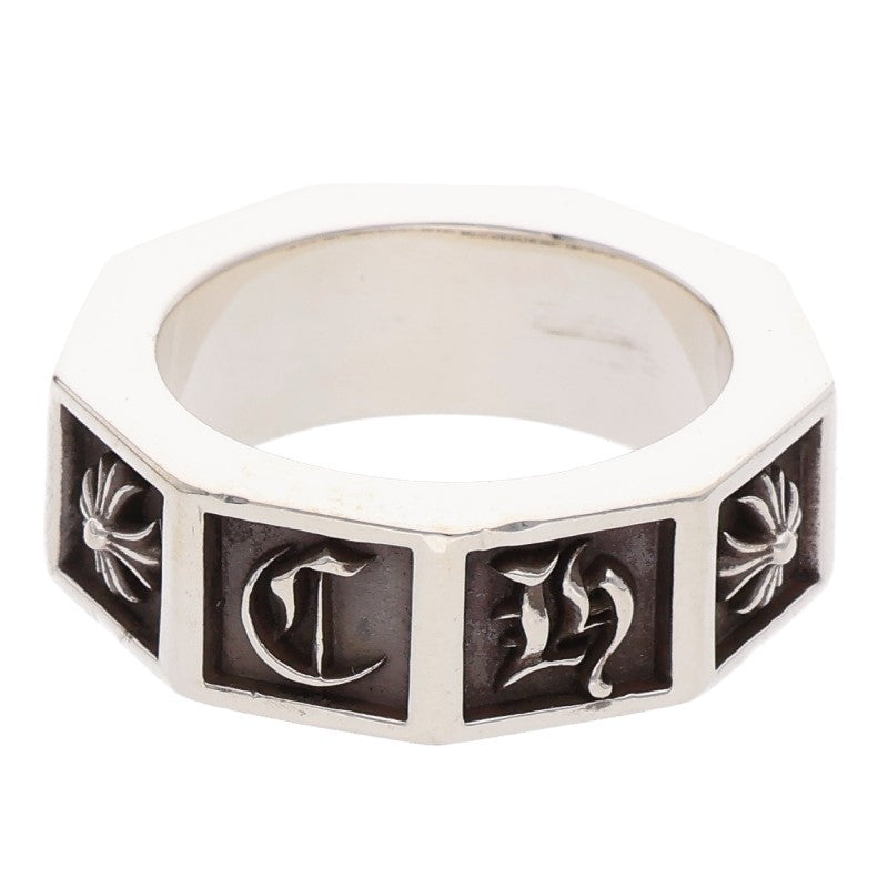Chrome Hearts ALPHABET BLOCK Silver Ring Size 21.5