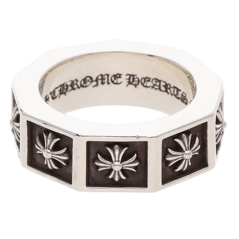 Chrome Hearts ALPHABET BLOCK Silver Ring Size 21.5