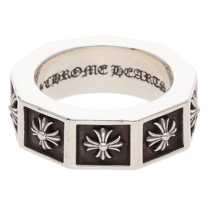 Chrome Hearts ALPHABET BLOCK Silver Ring Size 21.5