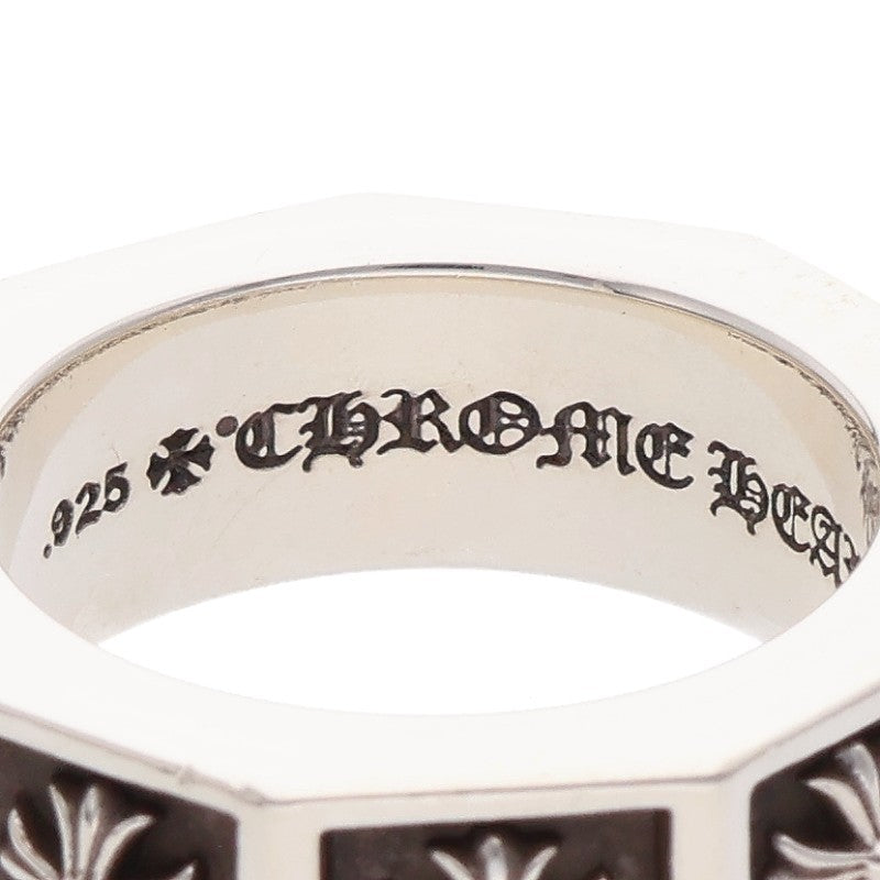 Chrome Hearts ALPHABET BLOCK Silver Ring Size 21.5