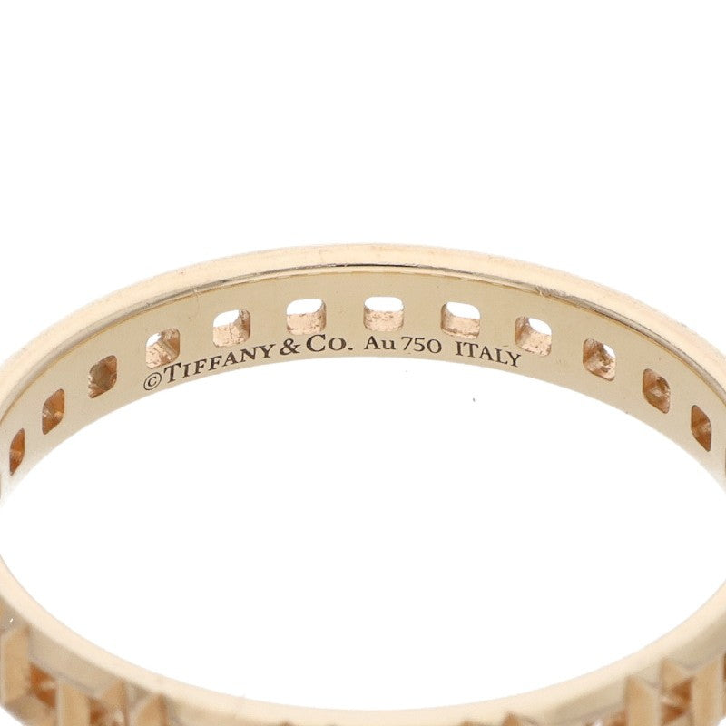 TIFFANY&Co. T True Narrow 18K Pink Gold Ring Size ONE SIZE