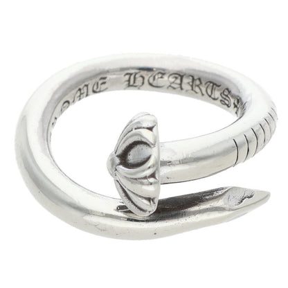 Chrome Hearts NAIL CRSBALL Silver Ring Size JP 6