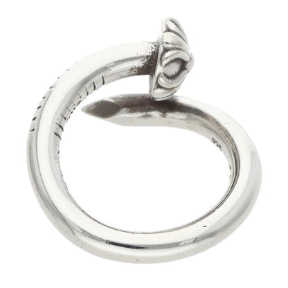 Chrome Hearts NAIL CRSBALL Silver Ring Size JP 10