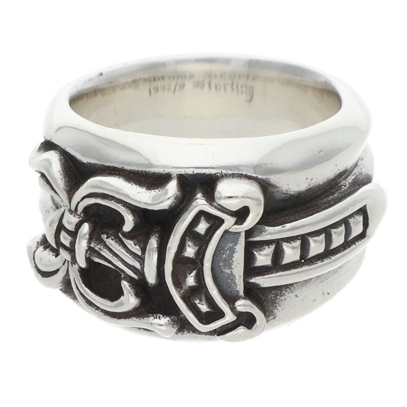 Chrome Hearts Dagger Sterling Silver Ring Size 11.5
