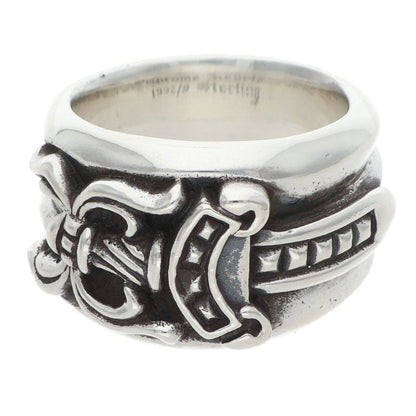 Chrome Hearts Dagger Sterling Silver Ring Size 11.5