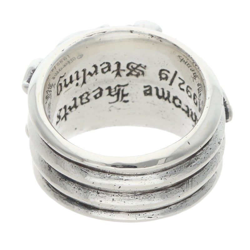 Chrome Hearts Dagger Sterling Silver Ring Size 11.5