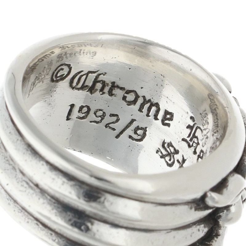Chrome Hearts Dagger Sterling Silver Ring Size 11.5