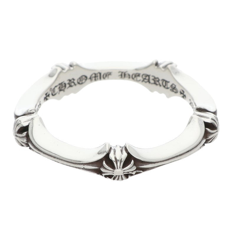 Chrome Hearts PLUS AND BONE Silver Ring Size JP 22