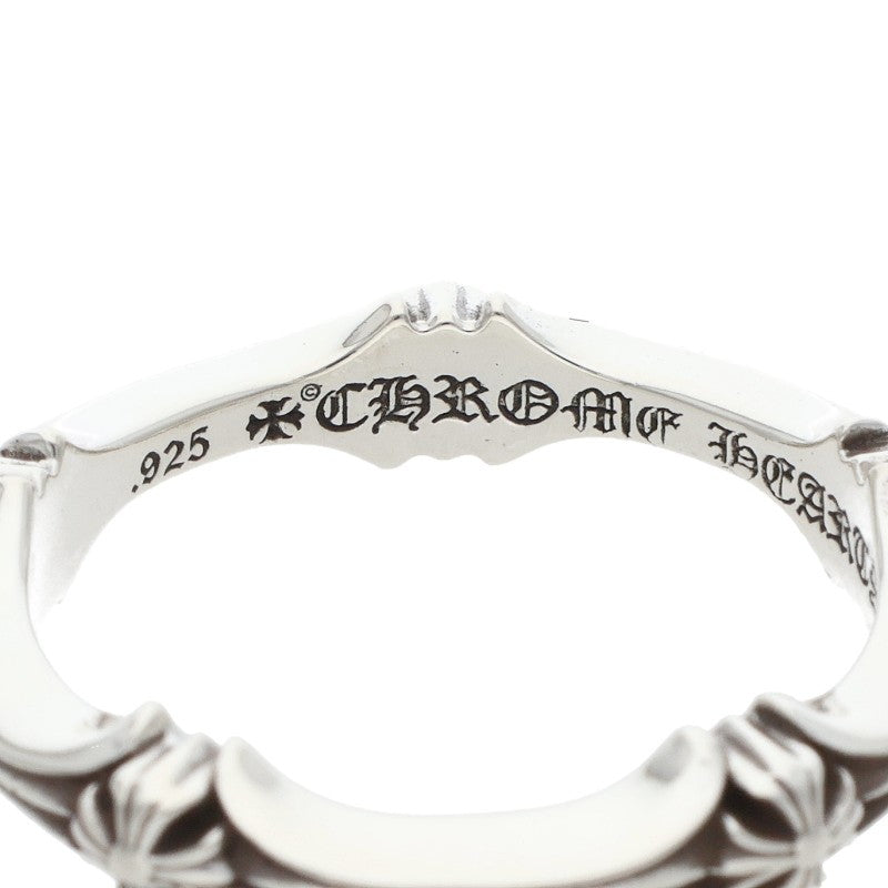 Chrome Hearts PLUS AND BONE Silver Ring Size JP 22