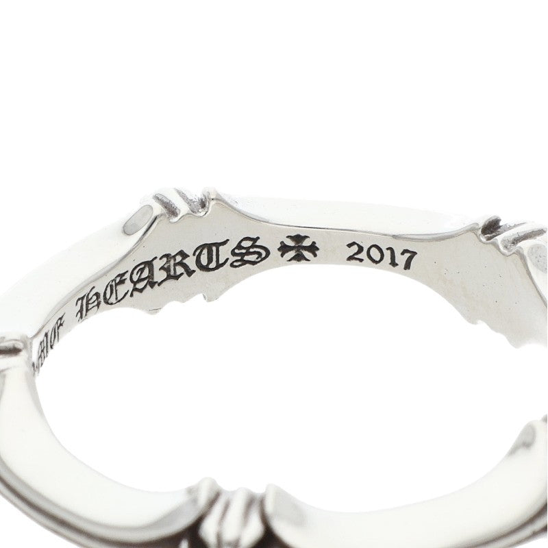 Chrome Hearts PLUS AND BONE Silver Ring Size JP 22