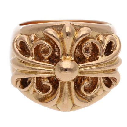 Chrome Hearts 22K Keeper Gold Ring Size ONE SIZE