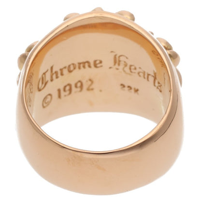 Chrome Hearts 22K Keeper Gold Ring Size ONE SIZE