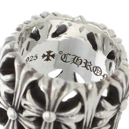 Chrome Hearts CEMETERY CROSS Silver Ring Size JP 11.5