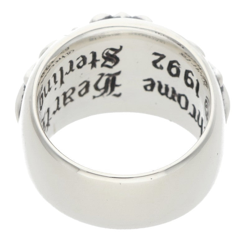 Chrome Hearts FLRL CRS Floral Silver Ring Size ONE SIZE