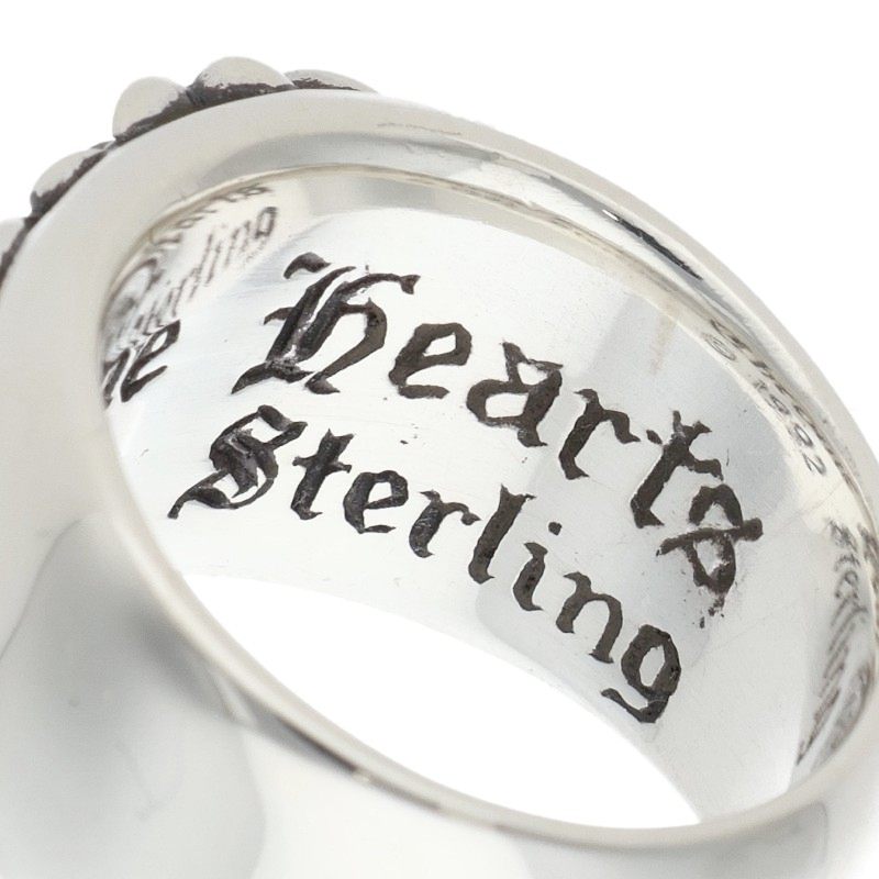 Chrome Hearts FLRL CRS Floral Silver Ring Size ONE SIZE