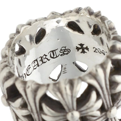 Chrome Hearts Cemetery Cross 925 Silver Ring Size JP 13.5