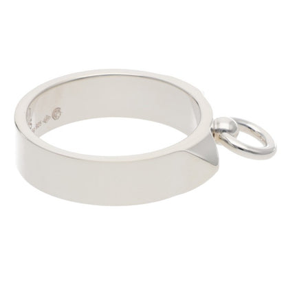 HERMES Collier de Chien PM Silver Ring Size JP 13