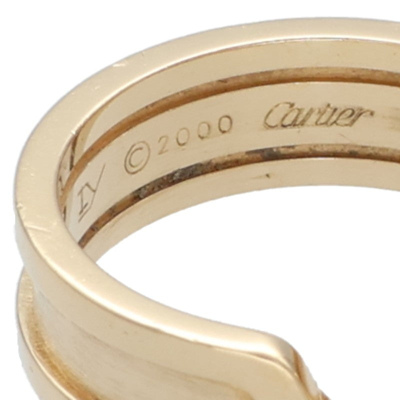 Cartier 2C Ring 18K Yellow Gold Size 59