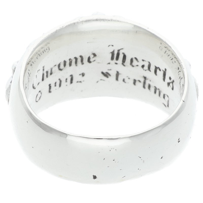 Chrome Hearts FLRL CRS Floral Silver Ring Size ONE SIZE