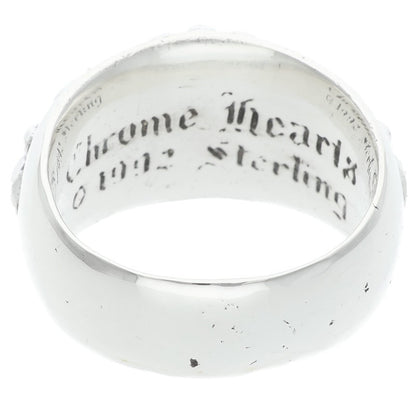 Chrome Hearts FLRL CRS Floral Silver Ring Size ONE SIZE