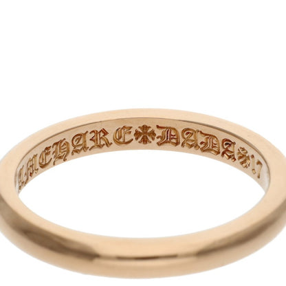 Chrome Hearts 22K WD ROUND BBLGM Yellow Gold Ring Size 17.5