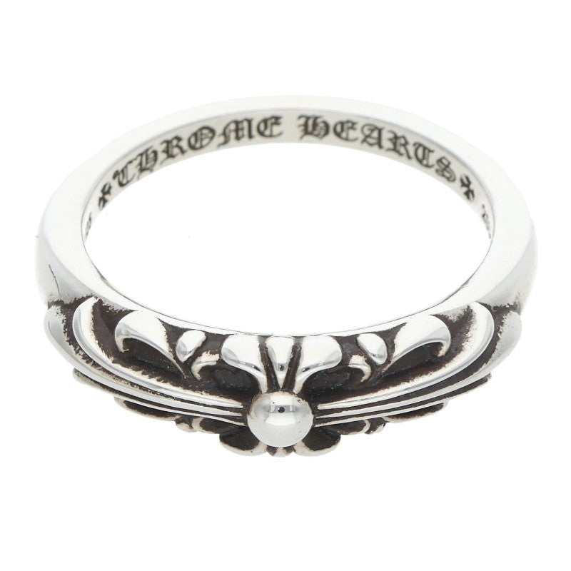 Chrome Hearts BABY CLASSIC Floral Cross Ring Size JP 21.5