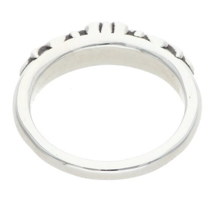 Chrome Hearts BABY CLASSIC Floral Cross Ring Size JP 21.5