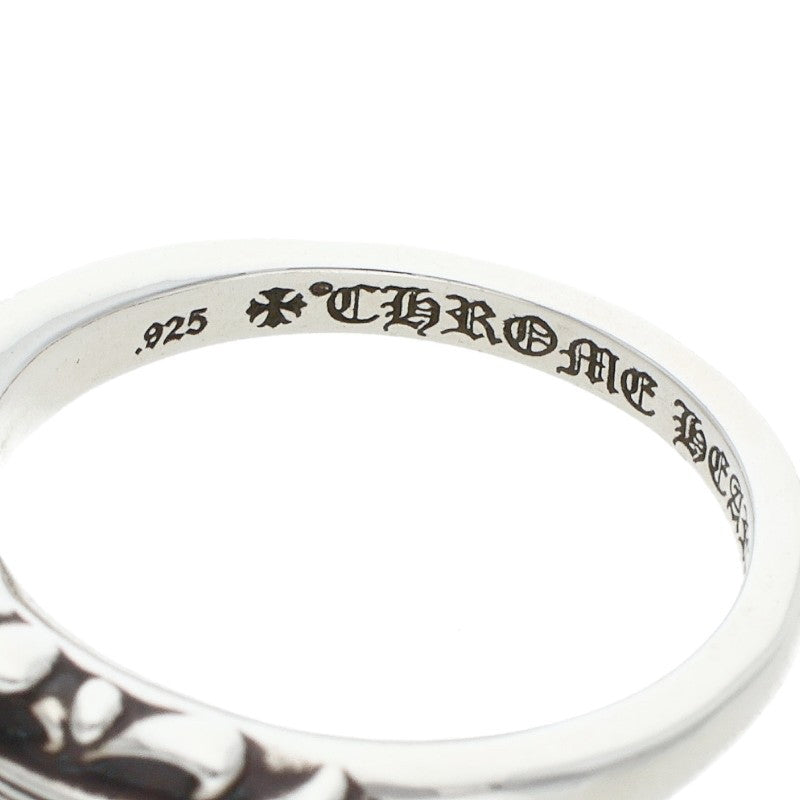 Chrome Hearts BABY CLASSIC Floral Cross Ring Size JP 21.5