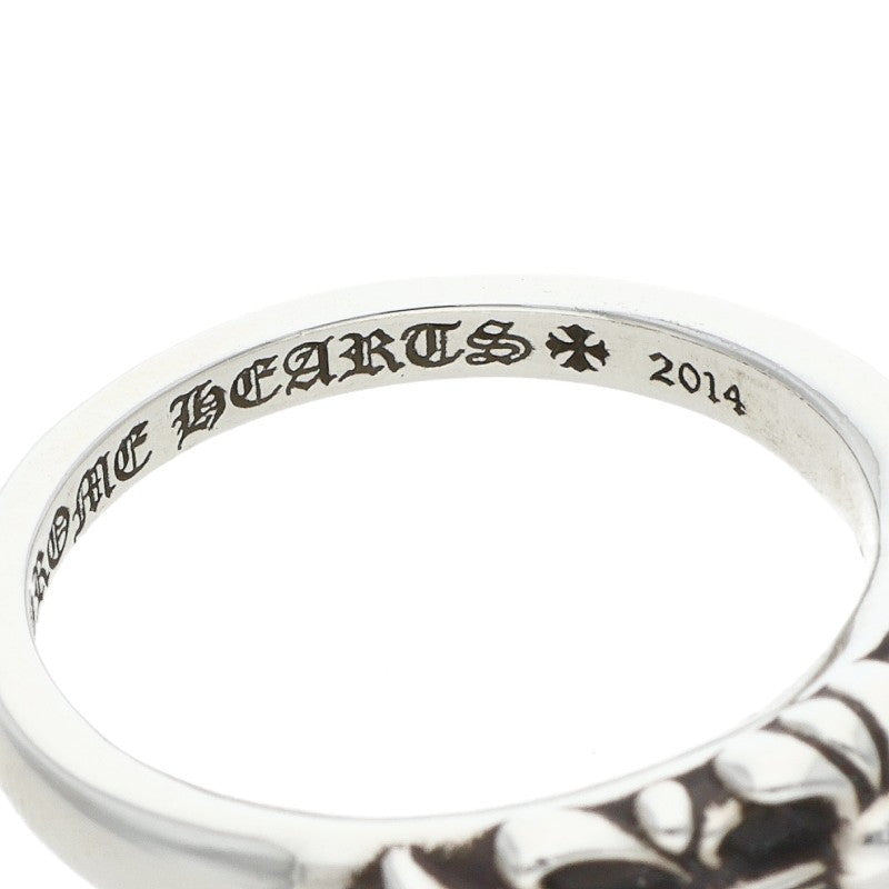 Chrome Hearts BABY CLASSIC Floral Cross Ring Size JP 21.5