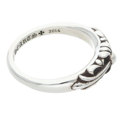 Chrome Hearts BABY CLASSIC Floral Cross Ring Size JP 21.5