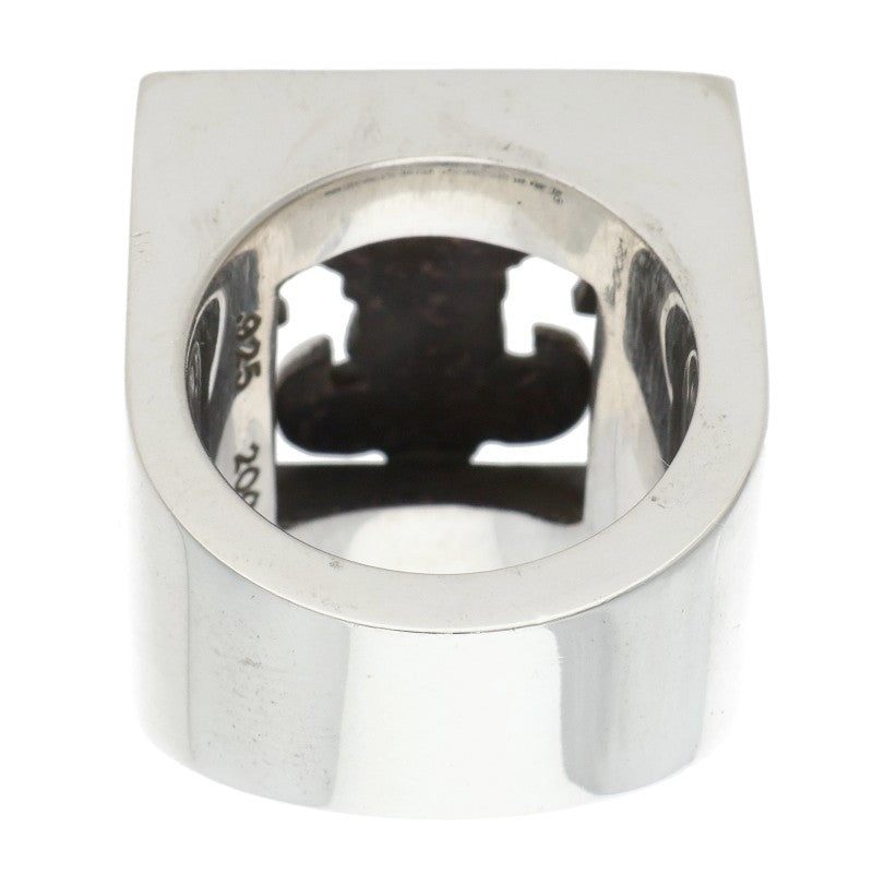 Chrome Hearts LETTER BLOCK BS Fleur Ring Size JP 14