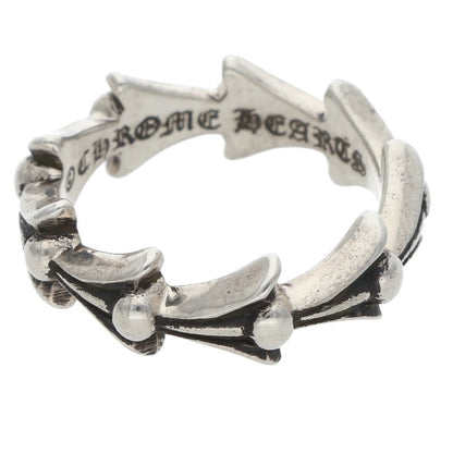 Chrome Hearts CROSS TAIL Silver Ring Size JP 9