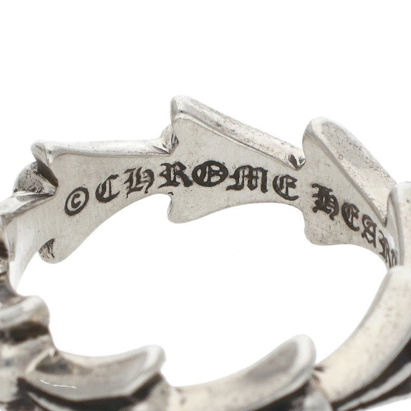 Chrome Hearts CROSS TAIL Silver Ring Size JP 9