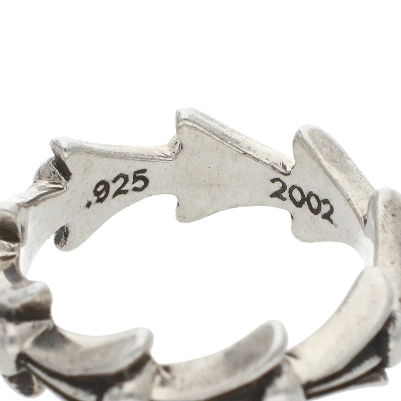 Chrome Hearts CROSS TAIL Silver Ring Size JP 9