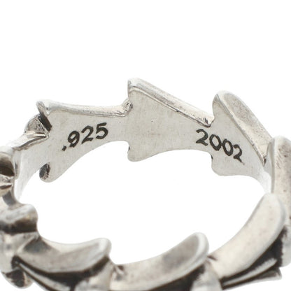 Chrome Hearts CROSS TAIL Silver Ring Size JP 9