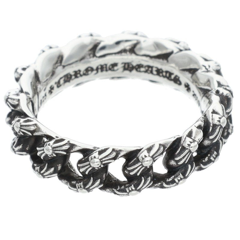 Chrome Hearts XTRA FANCY SML Silver Ring Size ONE SIZE