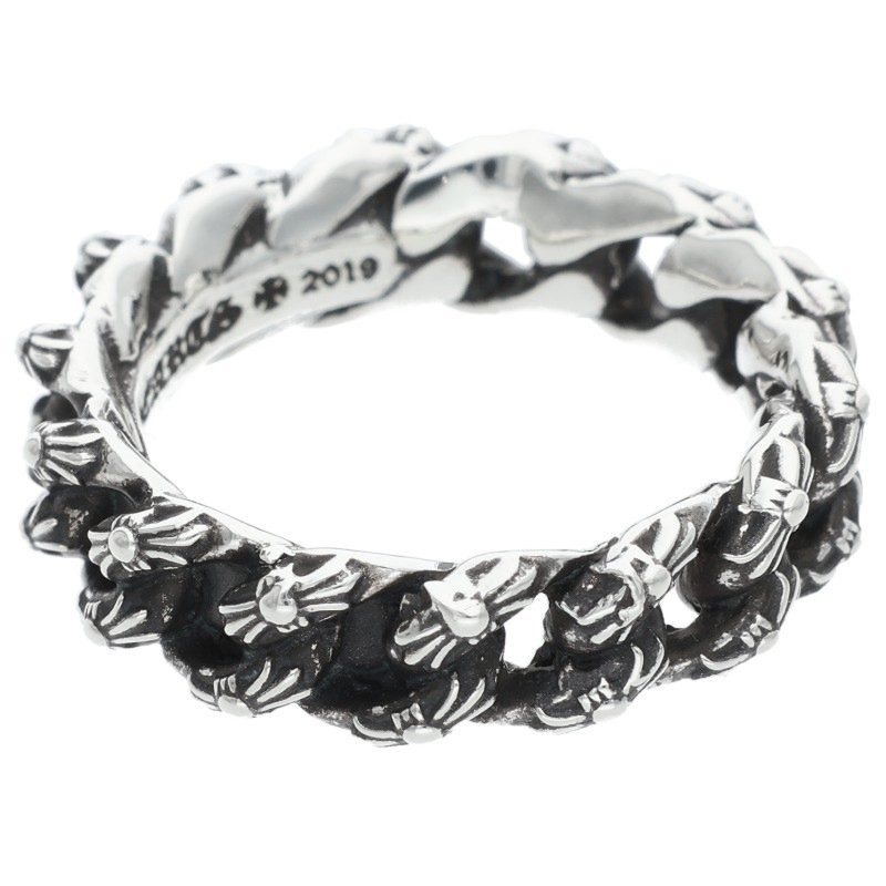 Chrome Hearts XTRA FANCY SML Silver Ring Size ONE SIZE