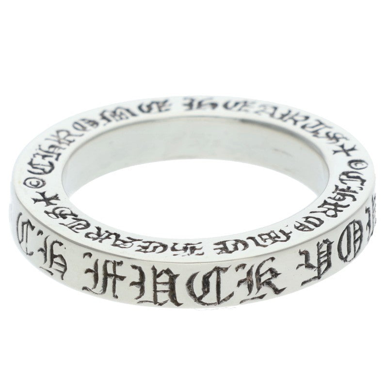Chrome Hearts 3mm Spacer Fuck You Ring 925 Size ONE SIZE