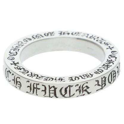 Chrome Hearts 3mm Spacer Fuck You Ring 925 Size ONE SIZE