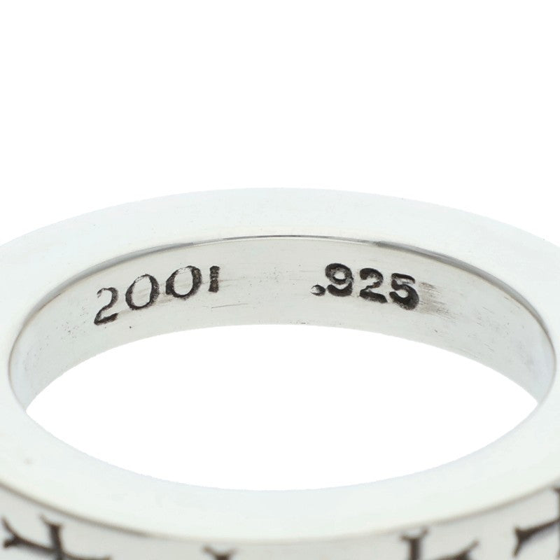 Chrome Hearts 3mm Spacer Fuck You Ring 925 Size ONE SIZE