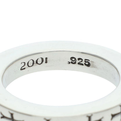 Chrome Hearts 3mm Spacer Fuck You Ring 925 Size ONE SIZE