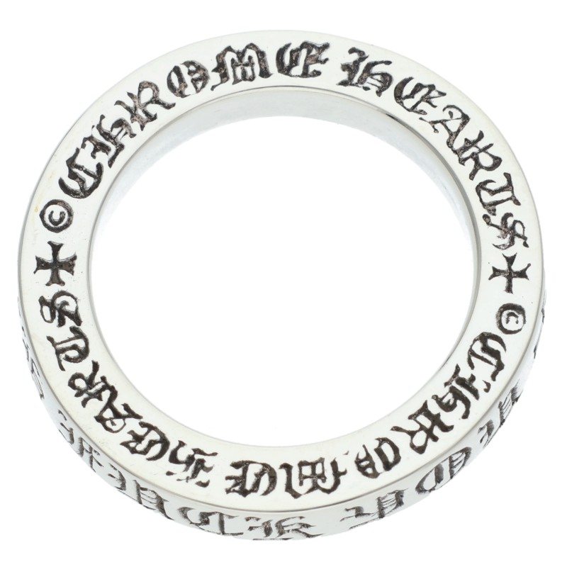 Chrome Hearts 3mm Spacer Fuck You Ring 925 Size ONE SIZE