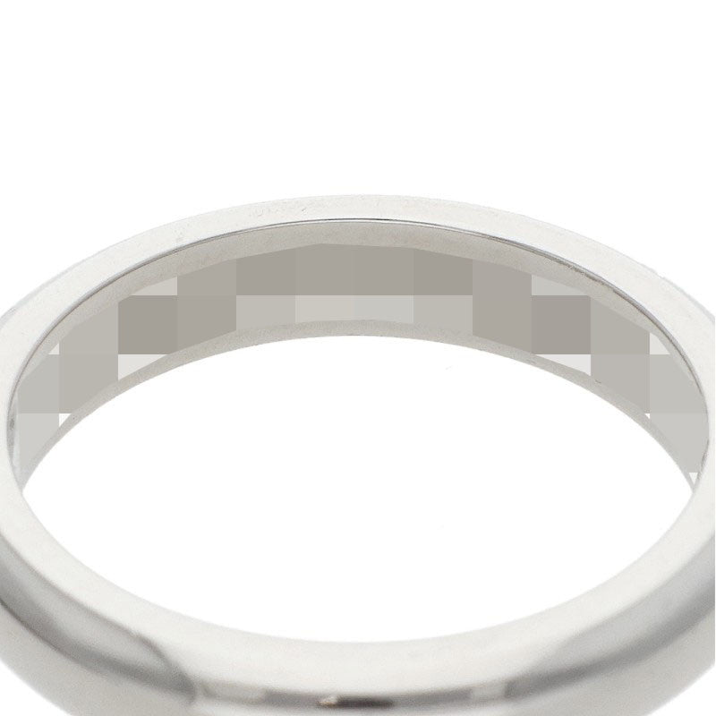Chrome Hearts WD ROUND BBLGM Platinum Ring Size JP 6.5