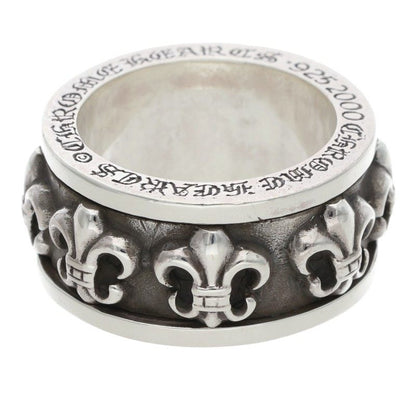 Chrome Hearts RING SPINNER BS Silver Ring Size JP 26